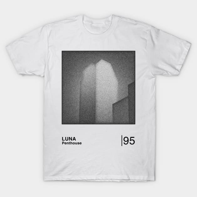 Luna / Minimalist Graphic Artwork Design T-Shirt by saudade